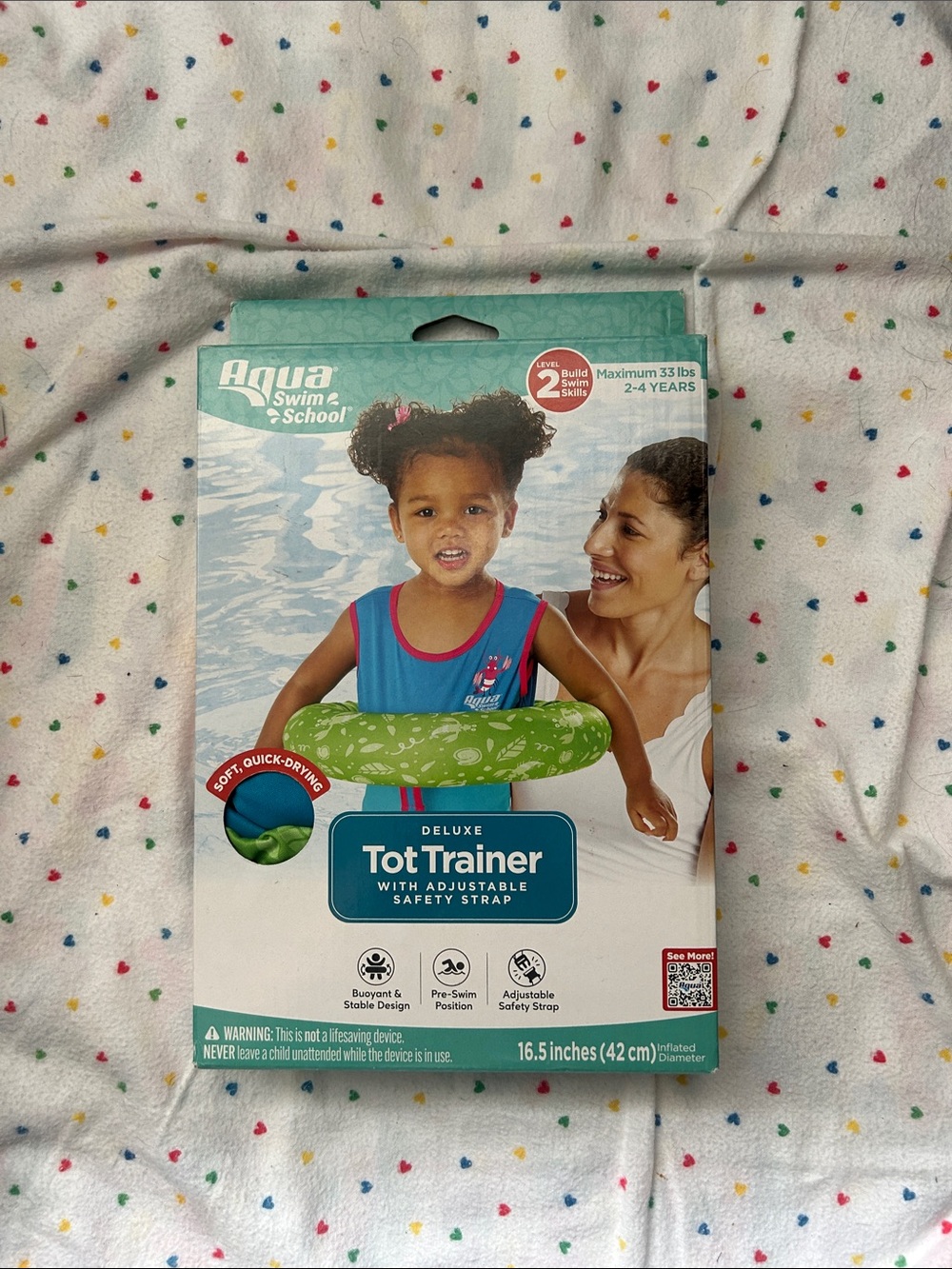 Aqua Swim & School Deluxe Tot Trainer - Green